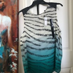 Banana Republic Ombré Chiffon top